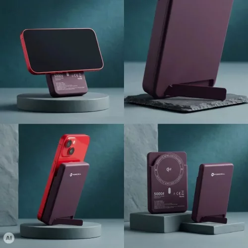 Forcell F-Energy MagStand Qi2 F5K10 MagSafe-kompatibilis mágneses pow-5903396489181 6 kép
