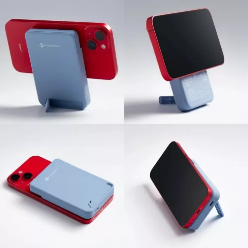 MagSafe-kompatibilis Forcell F-Energy MagStand Qi2 F5K10 QC3.0 PD3.0 2-5903396489204 7 kép