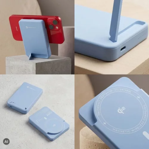 MagSafe-kompatibilis Forcell F-Energy MagStand Qi2 F5K10 QC3.0 PD3.0 2-5903396489204 8 kép