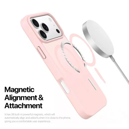  iPhone 18 Pro Max / 17 Pro Max világos rózsaszín DUX DUCIS YIND Ma-6980053732964 2 kép
