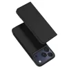  Apple iPhone 18 Pro Max / 17 Pro Max fekete DUX DUCIS Skin Pro flip tok