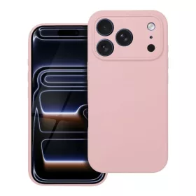  Apple iPhone 18 Pro / 17 Pro púderrózsaszín 2 mm-es szilikon tok M-5903396477973 1 kép