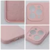  iPhone 18 Pro Max / 17 Pro Max púderrózsaszín szilikon 2 mm tok, M-5903396482991 5 kép