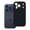  iPhone 18 Pro Max / 17 Pro Max fekete szilikon tok kameravédelemmel,-5903396482762 1 kép