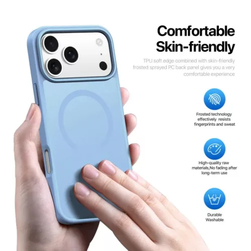  iPhone 18 Pro / 17 Pro világoskék DUX DUCIS YIND MagSafe kompatibil-6980053732896 2 kép