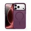  Apple iPhone 18 Pro / 17 Pro sötét cseresznyepiros DUX DUCIS YIND MagSafe-kompatibilis tok, nyitott gyűrűs változat