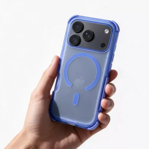  Apple iPhone 18 Pro / 17 Pro világoskék Forcell F-Protect BumperX P-5903396485879 6 kép