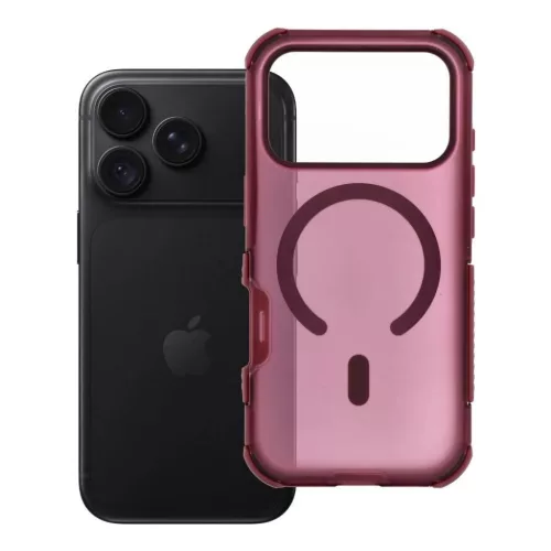  Apple iPhone 18 Pro / 17 Pro sötét cseresznye Forcell F-Protect Bum-5903396484988 4 kép