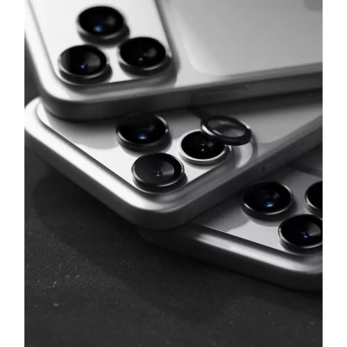iPhone 18 Pro / 18 Pro Max fekete Ringke kamera keretvédő 2 darabos -8800380462489 7 kép