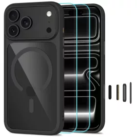  Apple iPhone 17 Pro / 18 Pro fekete/átlátszó Tech-Protect MagOne M-5906302326297 1 kép