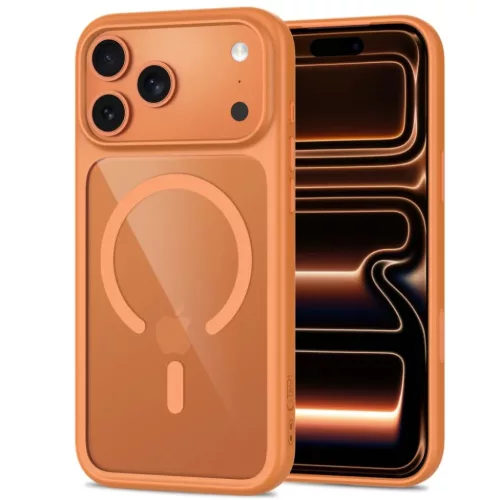  iPhone 17 Pro / 18 Pro Kozmikus narancssárga/átlátszó Tech-Protec-5906302326310 3 kép