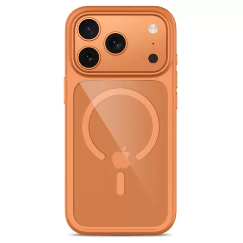  iPhone 17 Pro / 18 Pro Kozmikus narancssárga/átlátszó Tech-Protec-5906302326310 4 kép