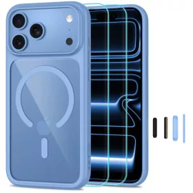 iPhone 17 Pro / 18 Pro világoskék/átlátszó Tech-Protect MagOne M-5906302341580 1 kép