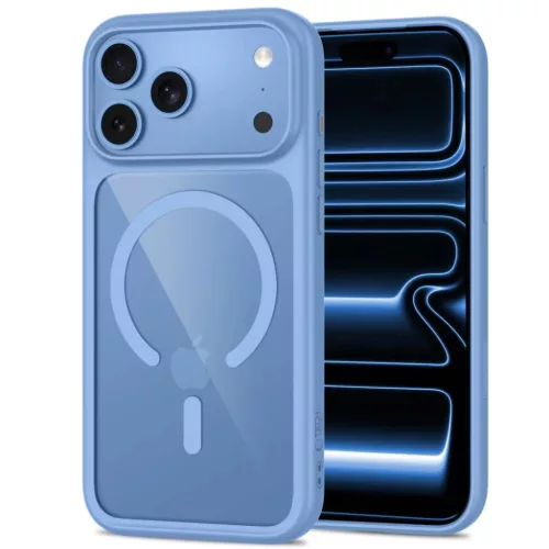  iPhone 17 Pro / 18 Pro világoskék/átlátszó Tech-Protect MagOne M-5906302341580 3 kép