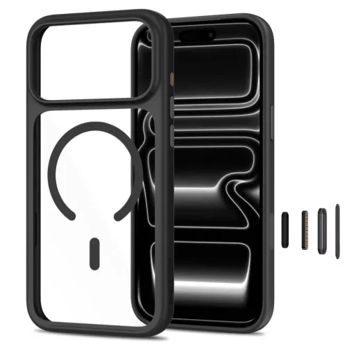  iPhone 17 Pro Max / 18 Pro Max fekete/átlátszó Tech-Protect MagOne-5906302326303 2 kép