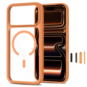  iPhone 17 Pro Max / 18 Pro Max Kozmikus narancssárga/átlátszó Tec-5906302326327 2 kép