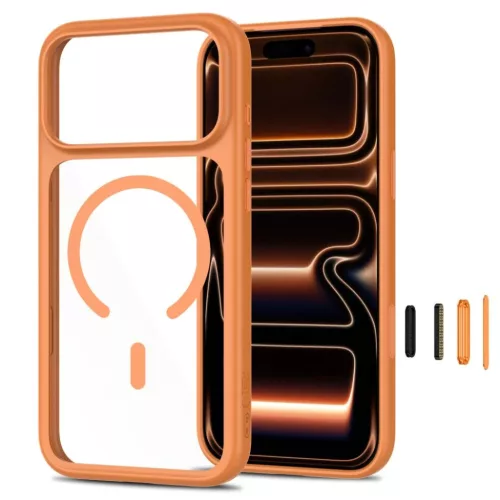  iPhone 17 Pro Max / 18 Pro Max Kozmikus narancssárga/átlátszó Tec-5906302326327 2 kép