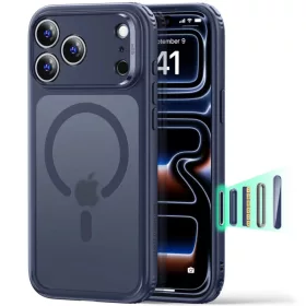 Apple iPhone 17 Pro Max / 18 Pro Max matt kék ESR Classic Hybrid MagS-4894240303276 1 kép