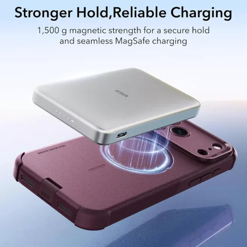 Apple iPhone 18 Pro Max / iPhone 17 Pro Max matt mélykék ESR Cyber H-4894240303856 3 kép