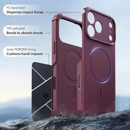 Apple iPhone 18 Pro Max / iPhone 17 Pro Max matt mélykék ESR Cyber H-4894240303856 5 kép