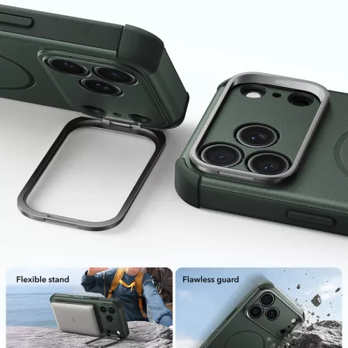 Apple iPhone 18 Pro Max / 17 Pro Max zöld ESR Cyber Armor kitámaszt�-4894240307991 3 kép