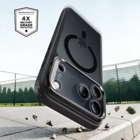 iPhone 18 Pro / iPhone 17 Pro matt fekete ESR Classic Hybrid HaloLock -4894240303450 2 kép