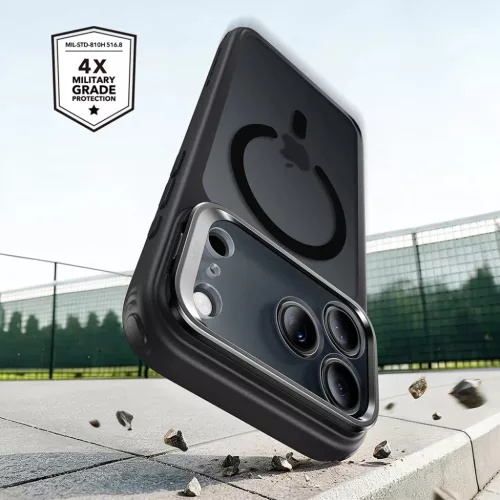 iPhone 18 Pro / iPhone 17 Pro matt fekete ESR Classic Hybrid HaloLock -4894240303450 2 kép
