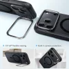 iPhone 18 Pro / iPhone 17 Pro matt fekete ESR Classic Hybrid HaloLock -4894240303450 4 kép