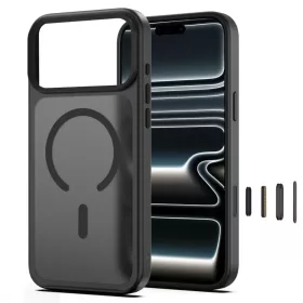  Apple iPhone 17 Pro Max / 18 Pro Max matt fekete Tech-Protect Magmat -5906302325276 2 kép