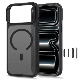  iPhone 17 Pro / 18 Pro matt fekete Tech-Protect MagStand MagSafe CC t-5906302341177 2 kép