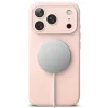  iPhone 18 Pro homokrózsaszín Ringke Silicone Magnetic MagSafe szili-8800380463080 4 kép