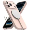  iPhone 18 Pro homokrózsaszín Ringke Silicone Magnetic MagSafe szili-8800380463080 5 kép