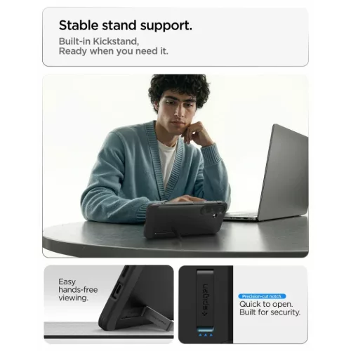 Samsung Galaxy S26 FE Gunmetal Spigen Tough Armor Mag MagSafe tok-8800337247688 8 kép