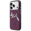 iPhone 18 Pro Bordó Karl Lagerfeld IML Choupette és Karl Script Logo-3666339661601 4 kép