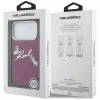 iPhone 18 Pro Bordó Karl Lagerfeld IML Choupette és Karl Script Logo-3666339661601 6 kép