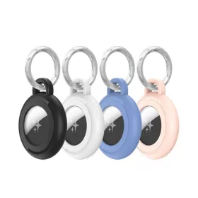  Apple AirTag Dux Ducis PC Secure Holder vízálló tok, 4 db-os, feke-6978943383204 1 kép