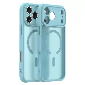  iPhone 18 Pro / iPhone 17 Pro mentazöld Techsuit HaloFrost II MagSaf-5949419380288 2 kép