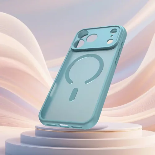 iPhone 18 Pro / iPhone 17 Pro mentazöld Techsuit HaloFrost II MagSaf-5949419380288 4 kép
