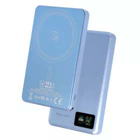Blavec Power Bank 10000mAh BJ-03 Slim 13,5mm - Type C - 22,5W magnetic-5900217508120 2 kép