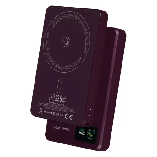 Blavec BJ-03 10 000 mAh-s mágneses MagSafe 3 az 1-ben külső akkumul-5900217508113 2 kép