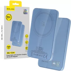 Blavec BJ-04 Ultra Slim 5000 mAh mágneses MagSafe 3 az 1-ben külső -5900217508069 1 kép