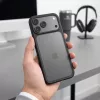 iPhone 17 Pro Max / 18 Pro Max Matte Black Tech-Protect Magmat CC tok-5906302326266 4 kép