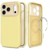 Apple iPhone 17 Pro / 18 Pro pasztellsárga Tech-Protect Uniq MagSafe CC tok