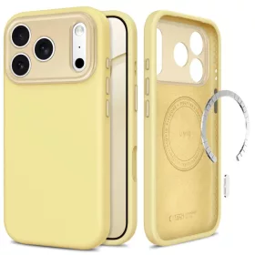   Apple iPhone 17 Pro / 18 Pro pasztellsárga Tech-Protect Uniq MagSafe CC tok
