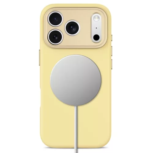 Apple iPhone 17 Pro / 18 Pro pasztellsárga Tech-Protect Uniq MagSafe -5906302342020 4 kép