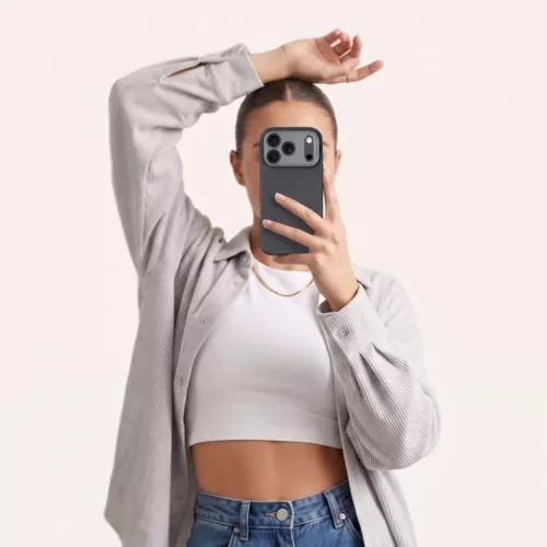iPhone 17 Pro Max / 18 Pro Max grafitszürke Tech-Protect Uniq MagSafe-5906302341283 7 kép