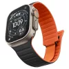 Spigen Athlex Air M szilikon óraszíj Apple Watchhoz, fekete/narancss-8800337246674 2 kép