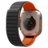 Spigen Athlex Air M szilikon óraszíj Apple Watchhoz, fekete/narancss-8800337246674 3 kép