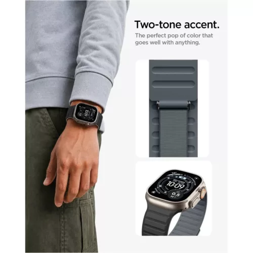 Apple Watch 8 / 9 / 10 / 11 / SE / Ultra (44 / 45 / 46 / 49 mm) fekete-8800337246681 8 kép