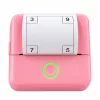 Mini hőnyomtató bluetooth DT1-0 / X6 mini RÓZSASZÍN, e-nyugta komp- 3 kép